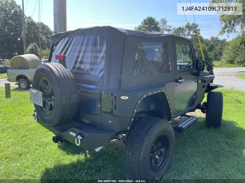 1J4FA24109L712813 2009 Jeep Wrangler X