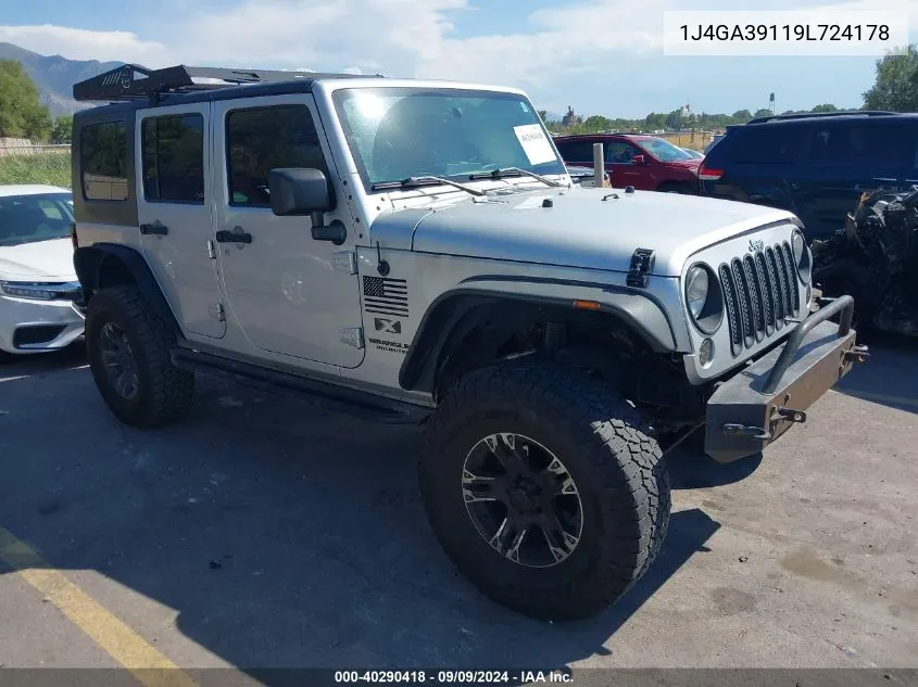 1J4GA39119L724178 2009 Jeep Wrangler Unlimited X