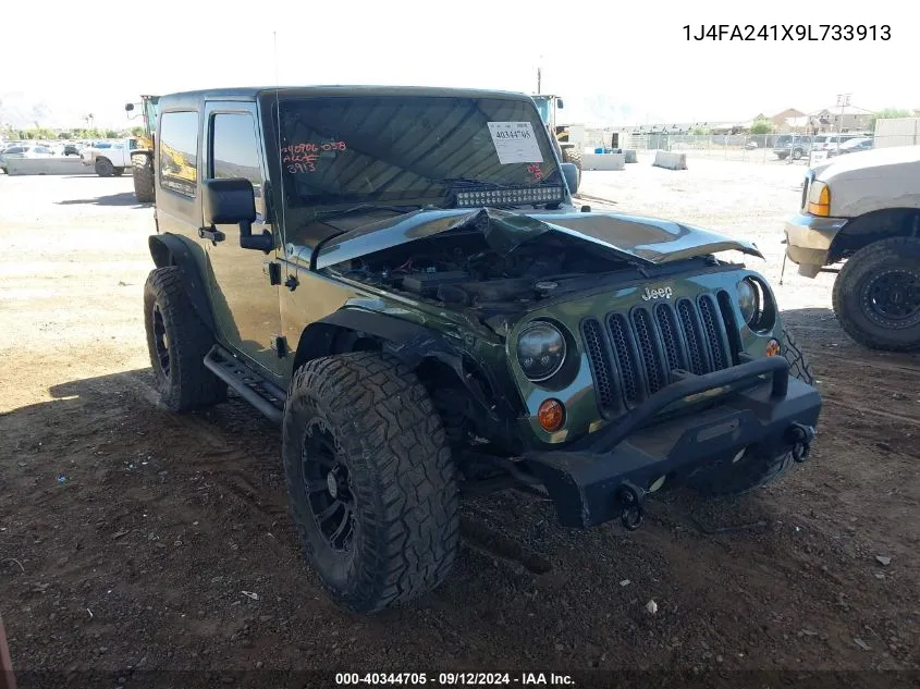 1J4FA241X9L733913 2009 Jeep Wrangler X