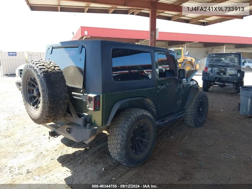 1J4FA241X9L733913 2009 Jeep Wrangler X