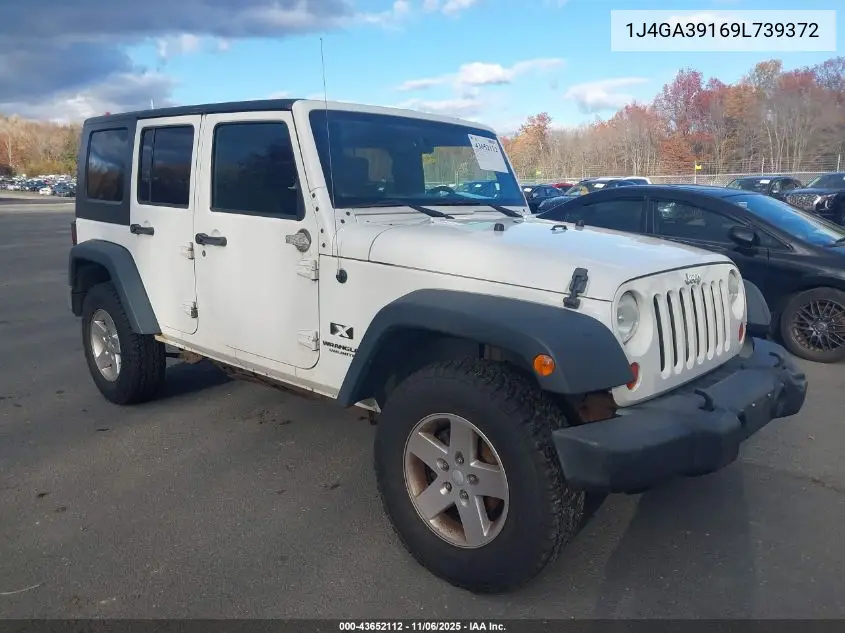 1J4GA39169L739372 2009 Jeep Wrangler Unlimited X