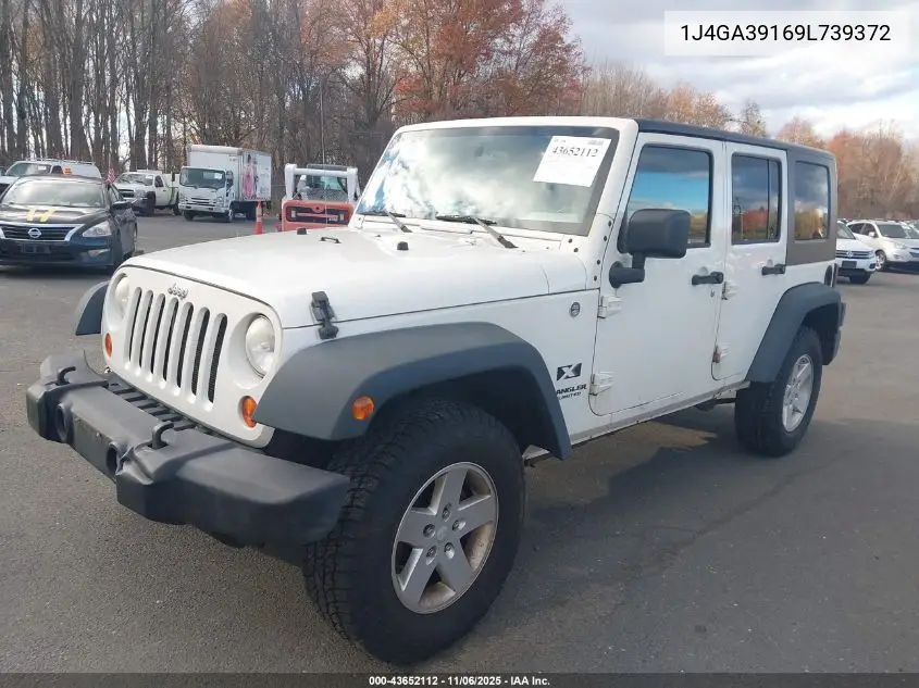 1J4GA39169L739372 2009 Jeep Wrangler Unlimited X