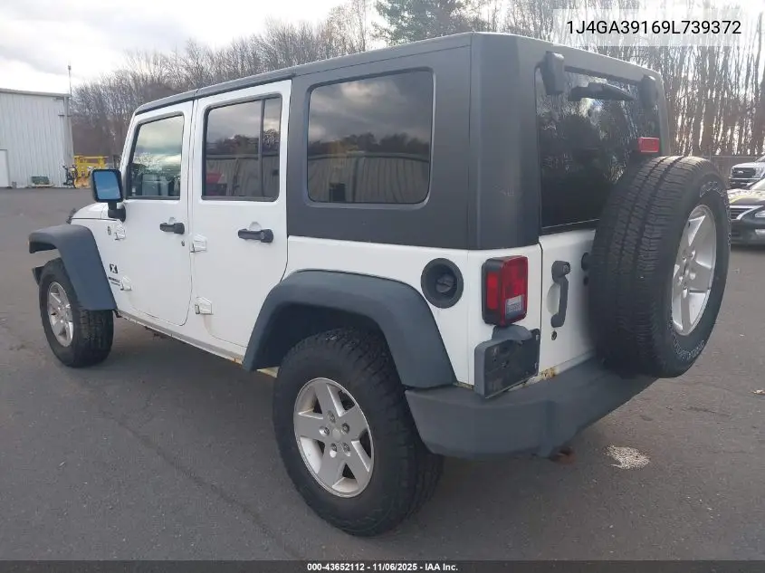 1J4GA39169L739372 2009 Jeep Wrangler Unlimited X