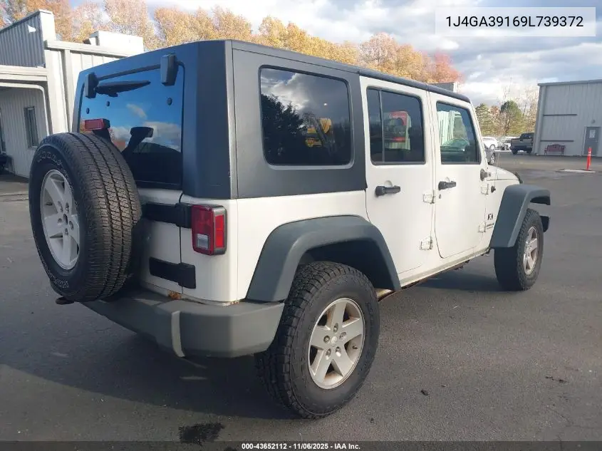 1J4GA39169L739372 2009 Jeep Wrangler Unlimited X