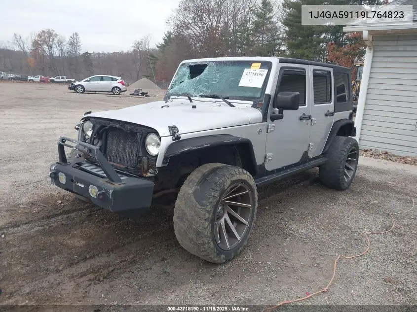 1J4GA59119L764823 2009 Jeep Wrangler Unlimited Sahara