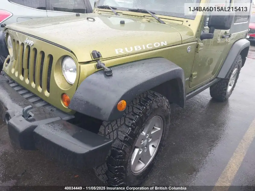 1J4BA6D15AL215413 2010 Jeep Wrangler Rubicon