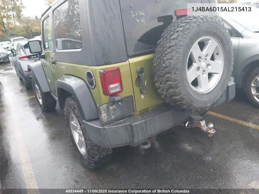 1J4BA6D15AL215413 2010 Jeep Wrangler Rubicon