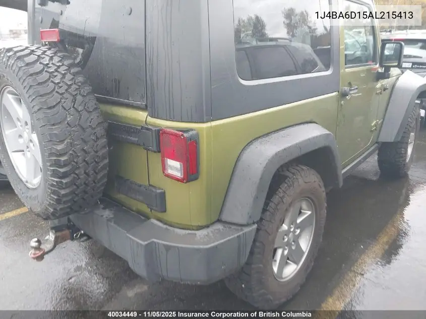 1J4BA6D15AL215413 2010 Jeep Wrangler Rubicon