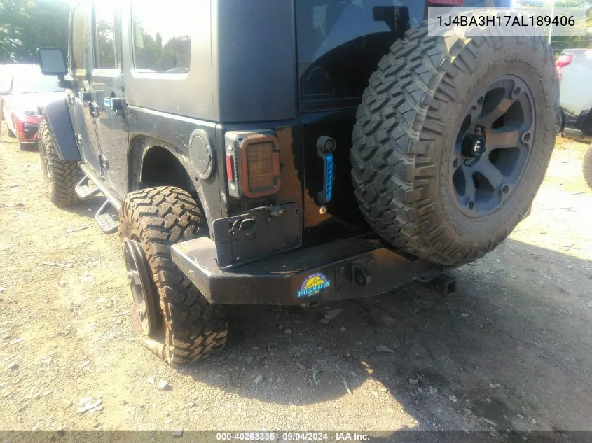 1J4BA3H17AL189406 2010 Jeep Wrangler Unlimited Sport