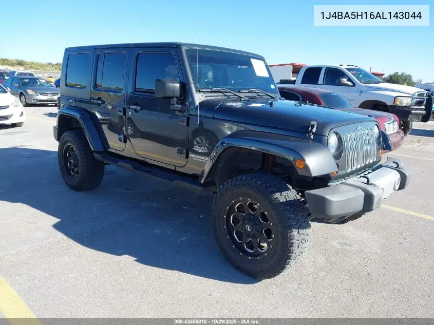 1J4BA5H16AL143044 2010 Jeep Wrangler Unlimited Sahara