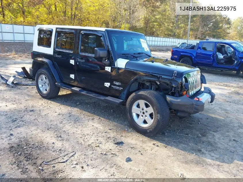 1J4BA5H13AL225975 2010 Jeep Wrangler Unlimited Sahara
