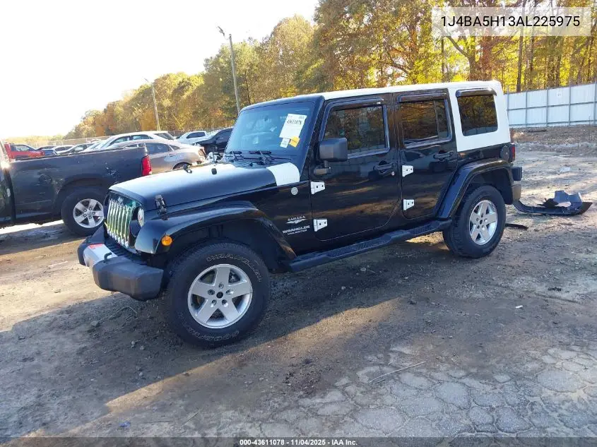 1J4BA5H13AL225975 2010 Jeep Wrangler Unlimited Sahara