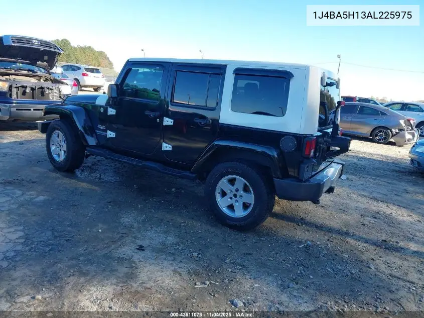 1J4BA5H13AL225975 2010 Jeep Wrangler Unlimited Sahara