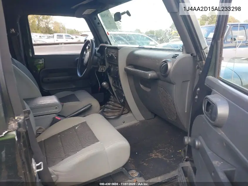 1J4AA2D15AL233298 2010 Jeep Wrangler Sport