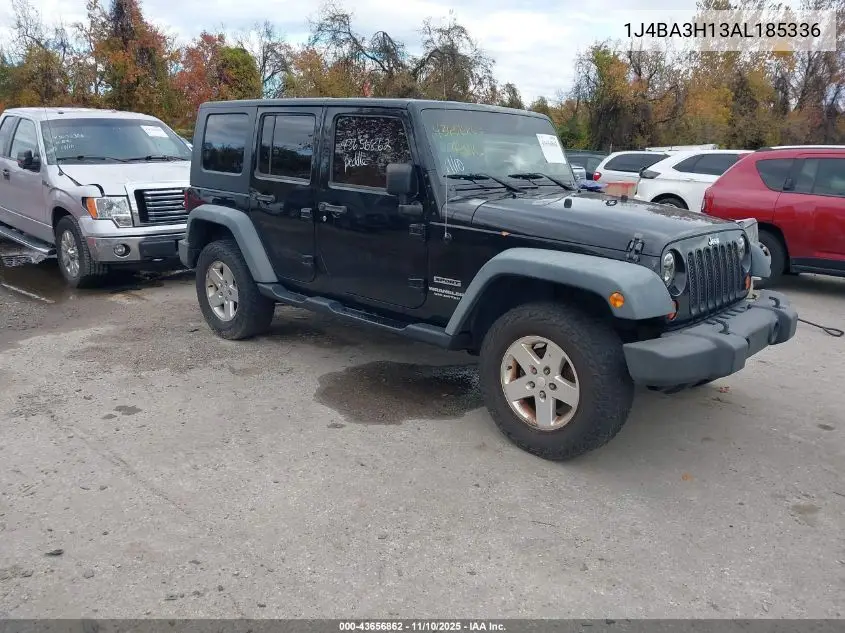1J4BA3H13AL185336 2010 Jeep Wrangler Unlimited Sport