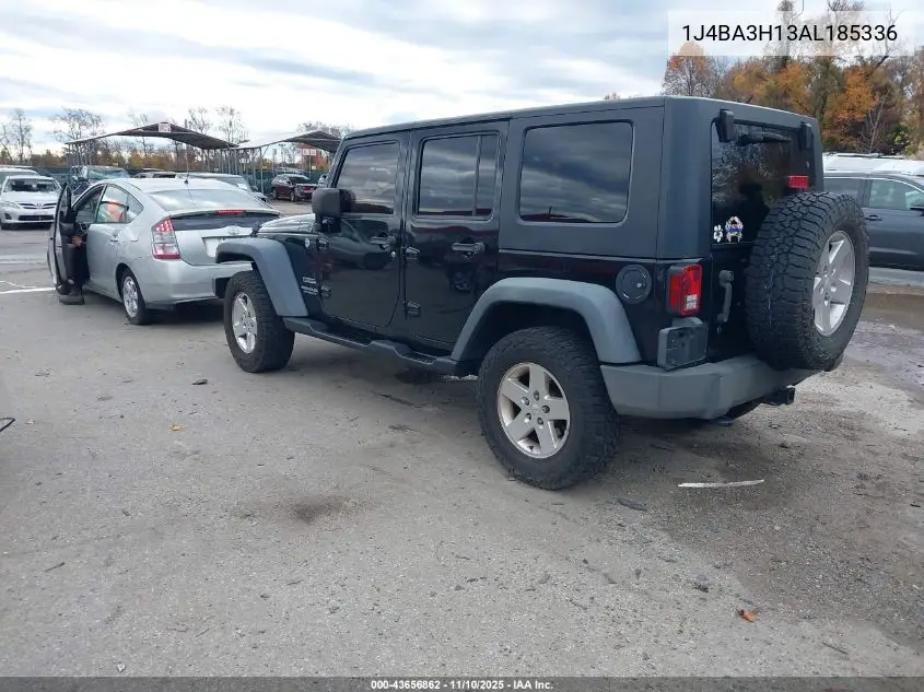1J4BA3H13AL185336 2010 Jeep Wrangler Unlimited Sport