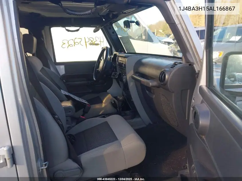 1J4BA3H15AL166867 2010 Jeep Wrangler Unlimited Sport