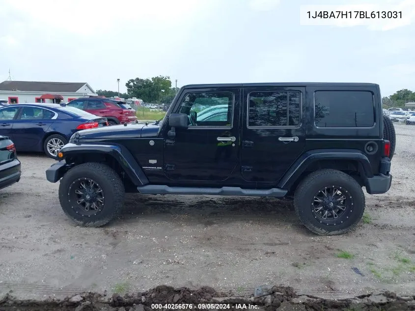 2011 Jeep Wrangler Unlimited Jeep 70Th Anniversary VIN: 1J4BA7H17BL613031 Lot: 40256576