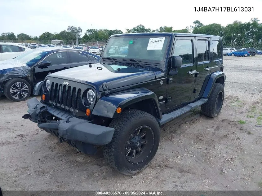 1J4BA7H17BL613031 2011 Jeep Wrangler Unlimited Jeep 70Th Anniversary