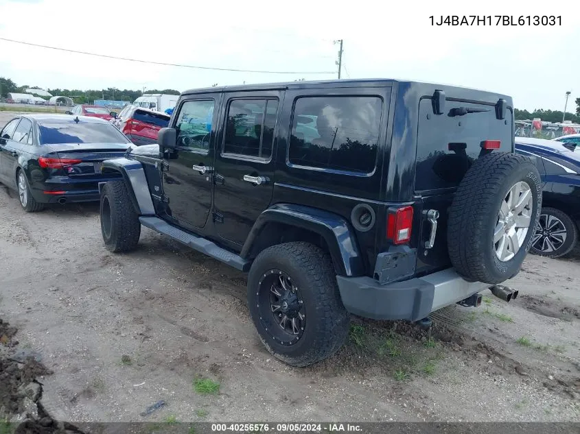 1J4BA7H17BL613031 2011 Jeep Wrangler Unlimited Jeep 70Th Anniversary