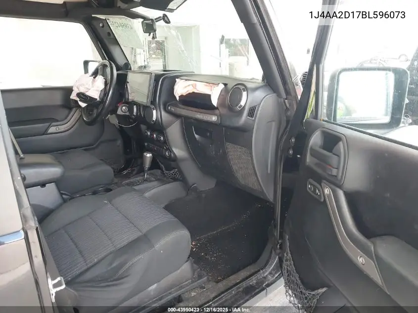1J4AA2D17BL596073 2011 Jeep Wrangler Sport