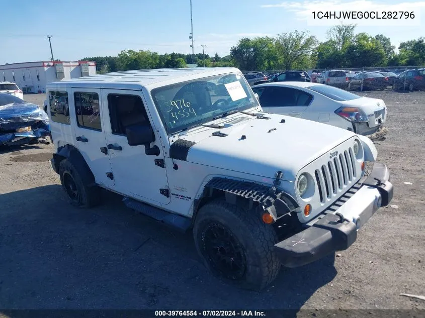 1C4HJWEG0CL282796 2012 Jeep Wrangler Unlimited Sahara