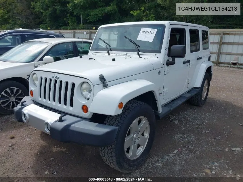 1C4HJWEG1CL154213 2012 Jeep Wrangler Unlimited Sahara