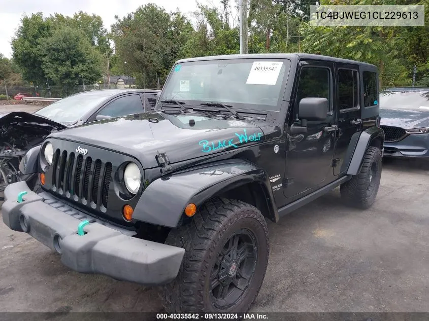 1C4BJWEG1CL229613 2012 Jeep Wrangler Unlimited Sahara