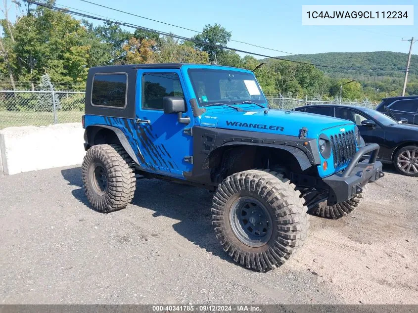 2012 Jeep Wrangler Sport VIN: 1C4AJWAG9CL112234 Lot: 40341785