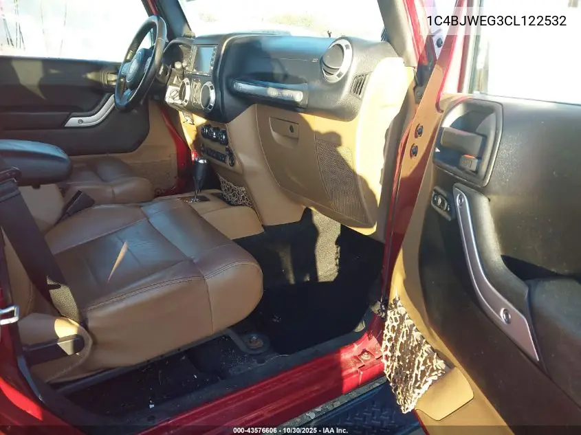 1C4BJWEG3CL122532 2012 Jeep Wrangler Unlimited Sahara