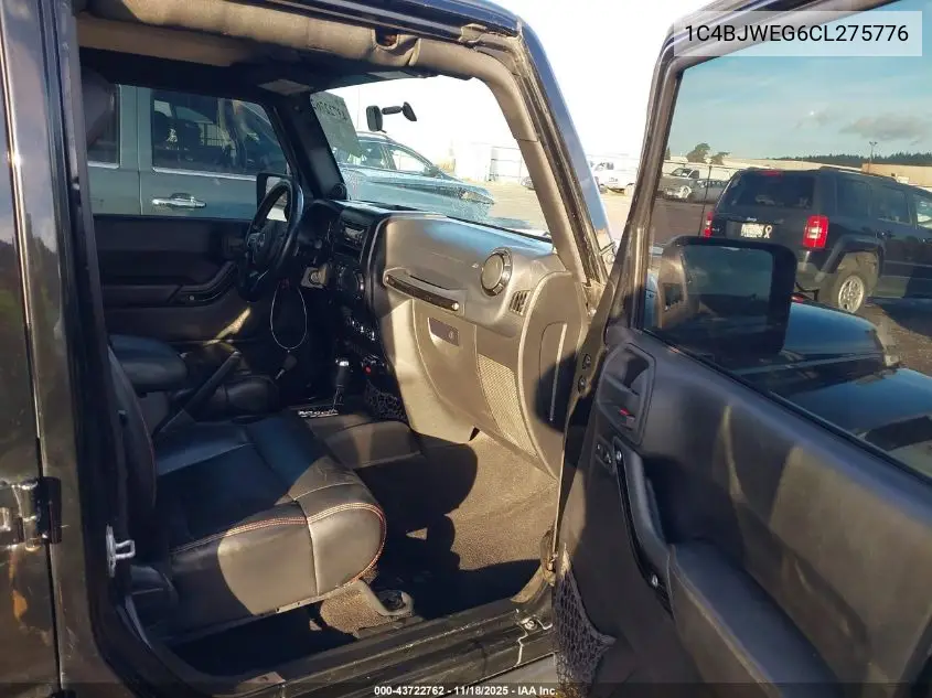 1C4BJWEG6CL275776 2012 Jeep Wrangler Unlimited Sahara