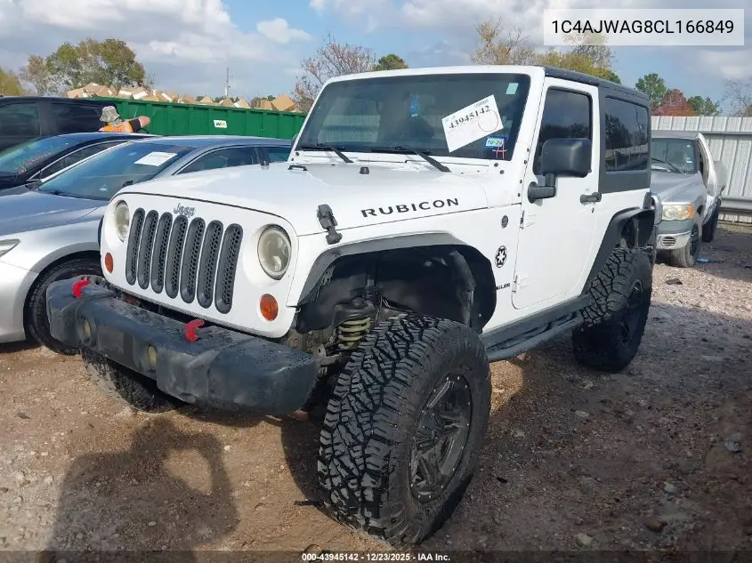 1C4AJWAG8CL166849 2012 Jeep Wrangler Sport