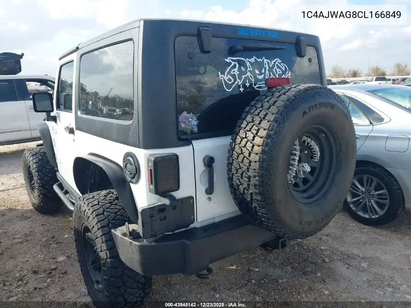 1C4AJWAG8CL166849 2012 Jeep Wrangler Sport