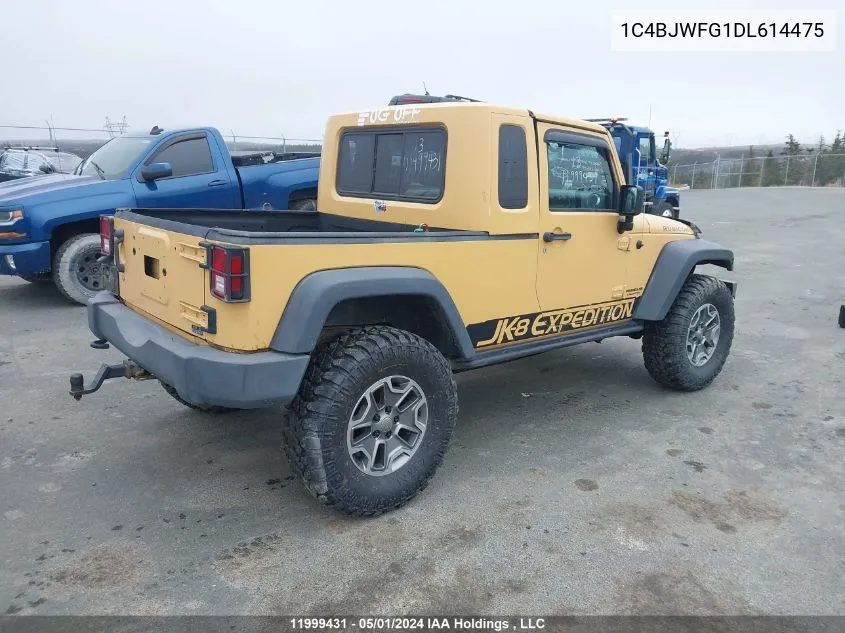 1C4BJWFG1DL614475 2013 Jeep Wrangler Unlimited Rubicon