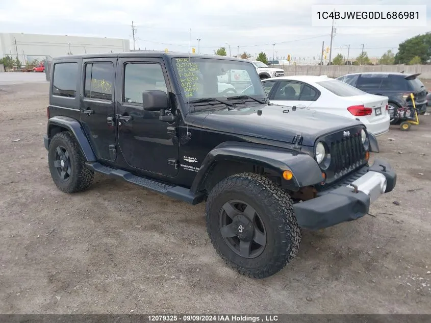 1C4BJWEG0DL686981 2013 Jeep Tj