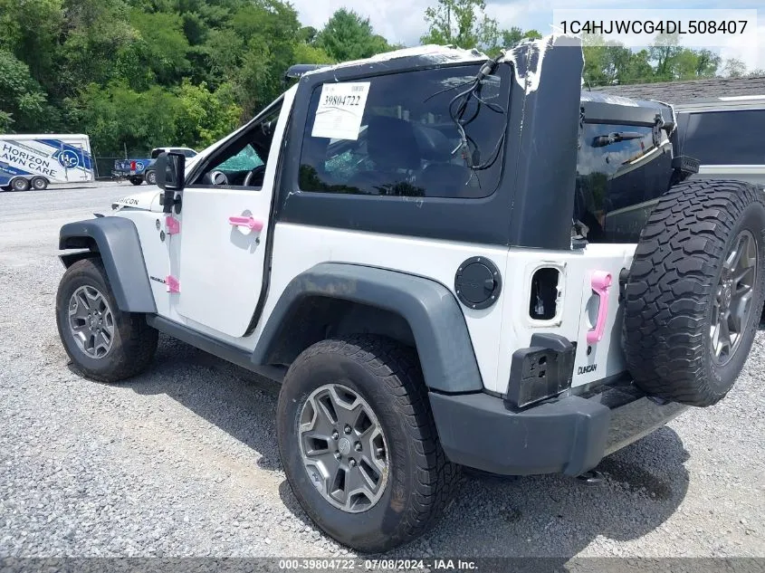 1C4HJWCG4DL508407 2013 Jeep Wrangler Rubicon