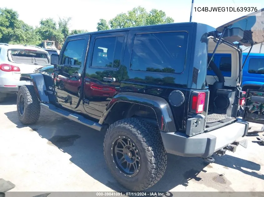 1C4BJWEG1DL639376 2013 Jeep Wrangler Unlimited Sahara