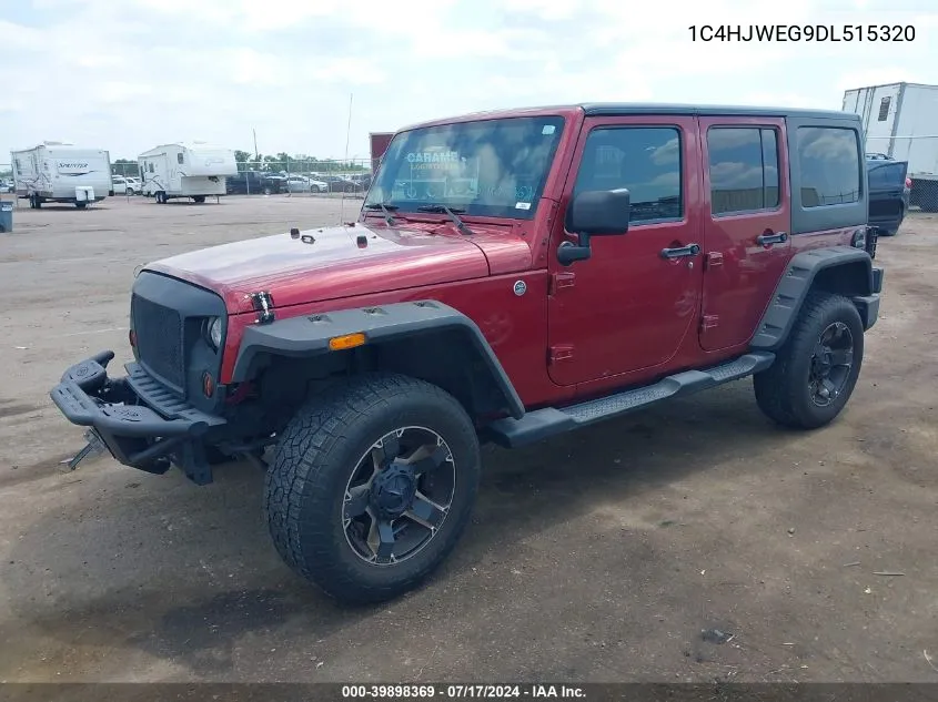 1C4HJWEG9DL515320 2013 Jeep Wrangler Unlimited Sahara