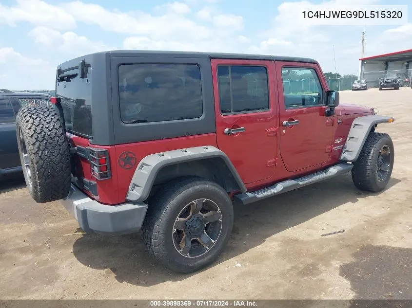 1C4HJWEG9DL515320 2013 Jeep Wrangler Unlimited Sahara