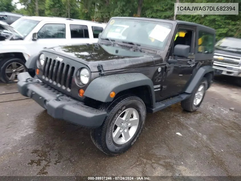 2013 Jeep Wrangler Sport VIN: 1C4AJWAG7DL682394 Lot: 39937246