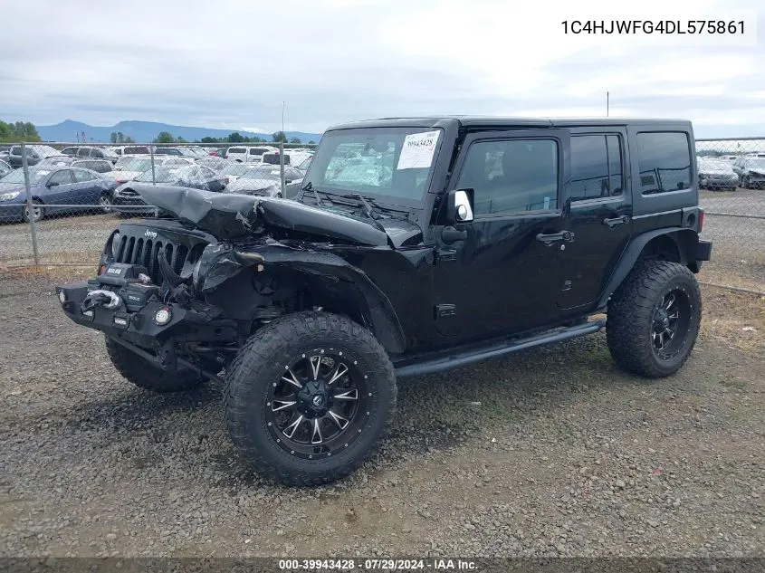 1C4HJWFG4DL575861 2013 Jeep Wrangler Unlimited Rubicon