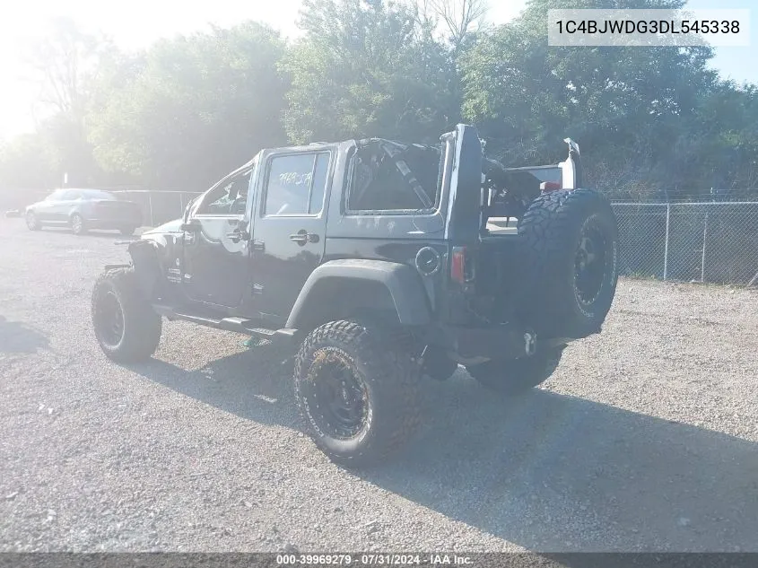 1C4BJWDG3DL545338 2013 Jeep Wrangler Unlimited Sport