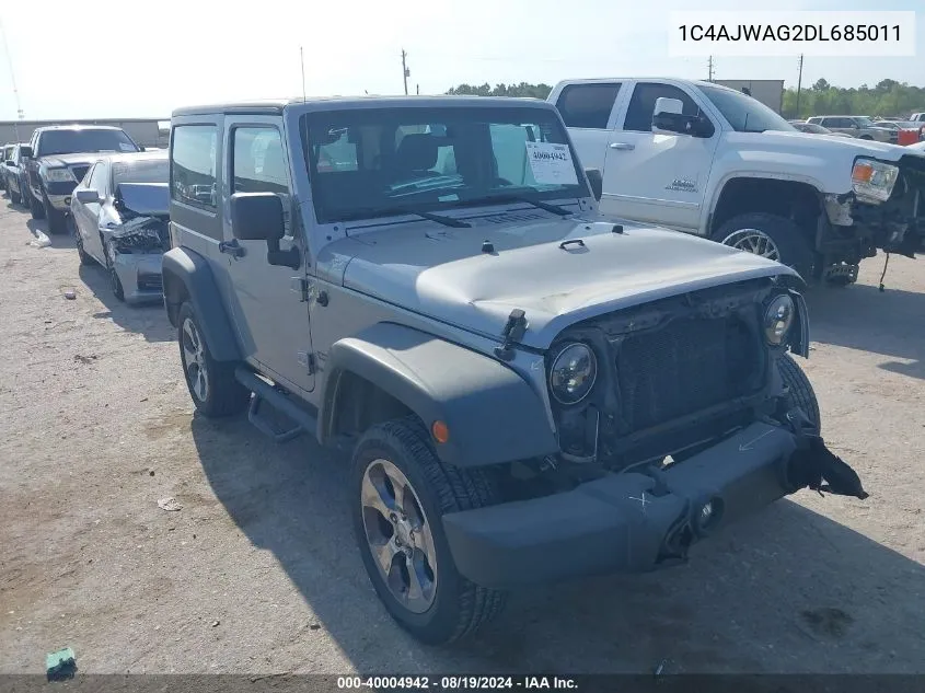 1C4AJWAG2DL685011 2013 Jeep Wrangler Sport