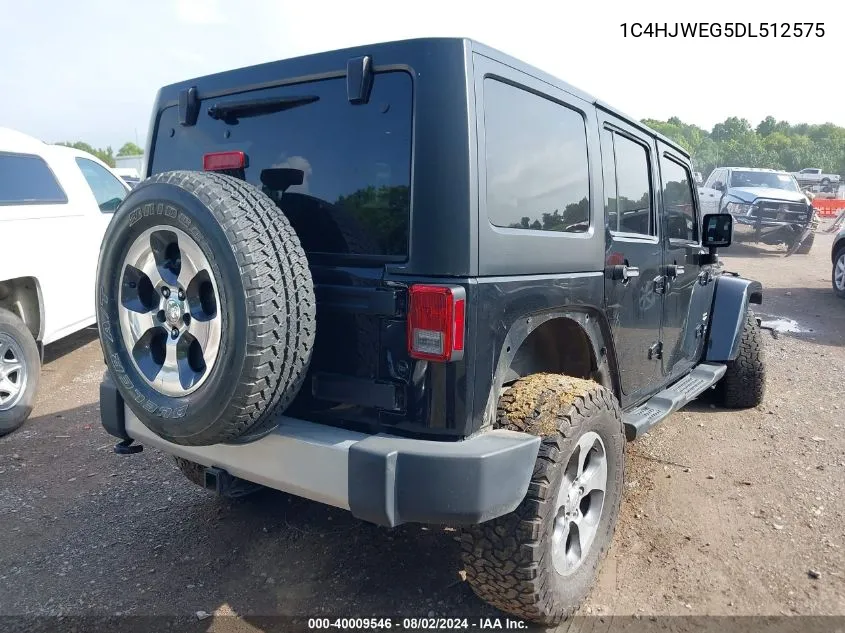 1C4HJWEG5DL512575 2013 Jeep Wrangler Unlimited Sahara