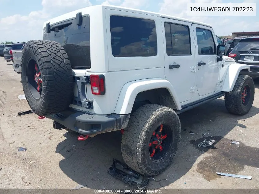 1C4HJWFG6DL702223 2013 Jeep Wrangler Unlimited Rubicon