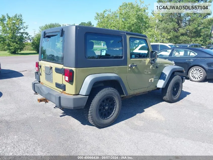 1C4AJWAG5DL557104 2013 Jeep Wrangler Sport