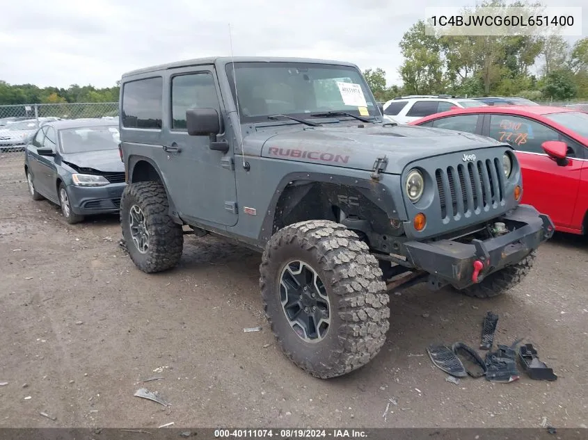 1C4BJWCG6DL651400 2013 Jeep Wrangler Rubicon 10Th Anniversary