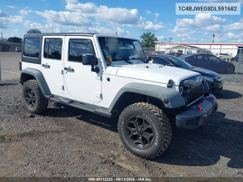 1C4BJWEG8DL591682 2013 Jeep Wrangler Unlimited Moab