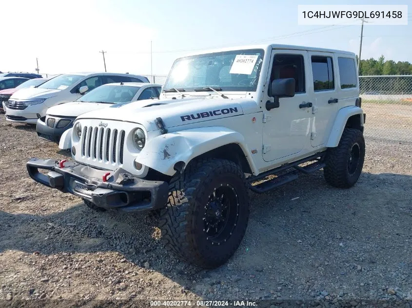 2013 Jeep Wrangler Unlimited Rubicon 10Th Anniversary VIN: 1C4HJWFG9DL691458 Lot: 40202774