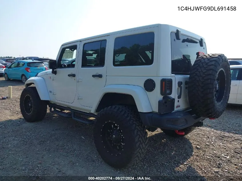 2013 Jeep Wrangler Unlimited Rubicon 10Th Anniversary VIN: 1C4HJWFG9DL691458 Lot: 40202774